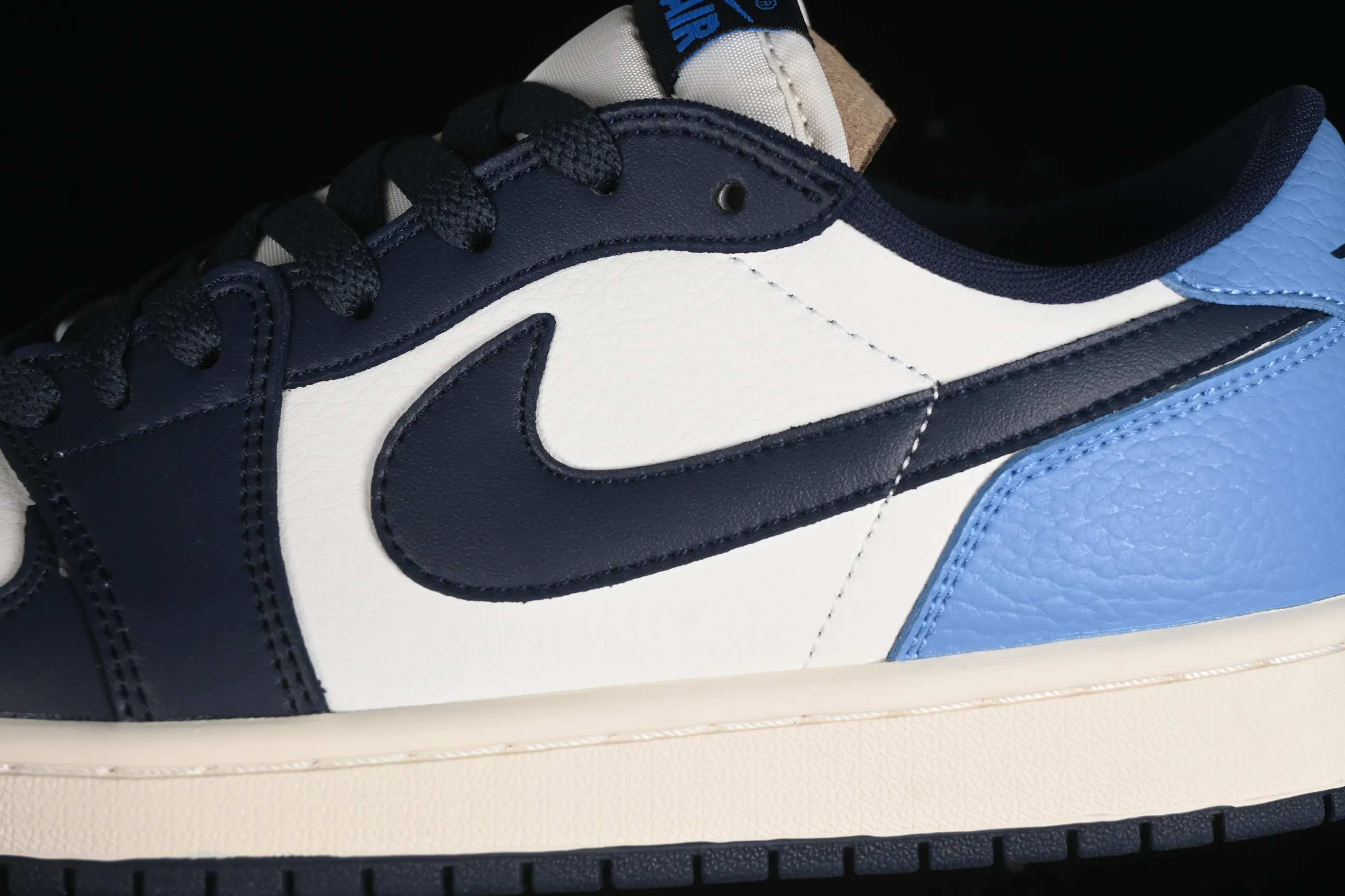 All categories Air Jordan Jordan series basketball shoes Air Jordan 1 Low Air Jordan 1 Low OG "Obsidian" AJ1 Joe 1 Obsidian low-top cultural basketball shoes CZ0790-400